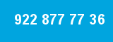 922 877 77 36